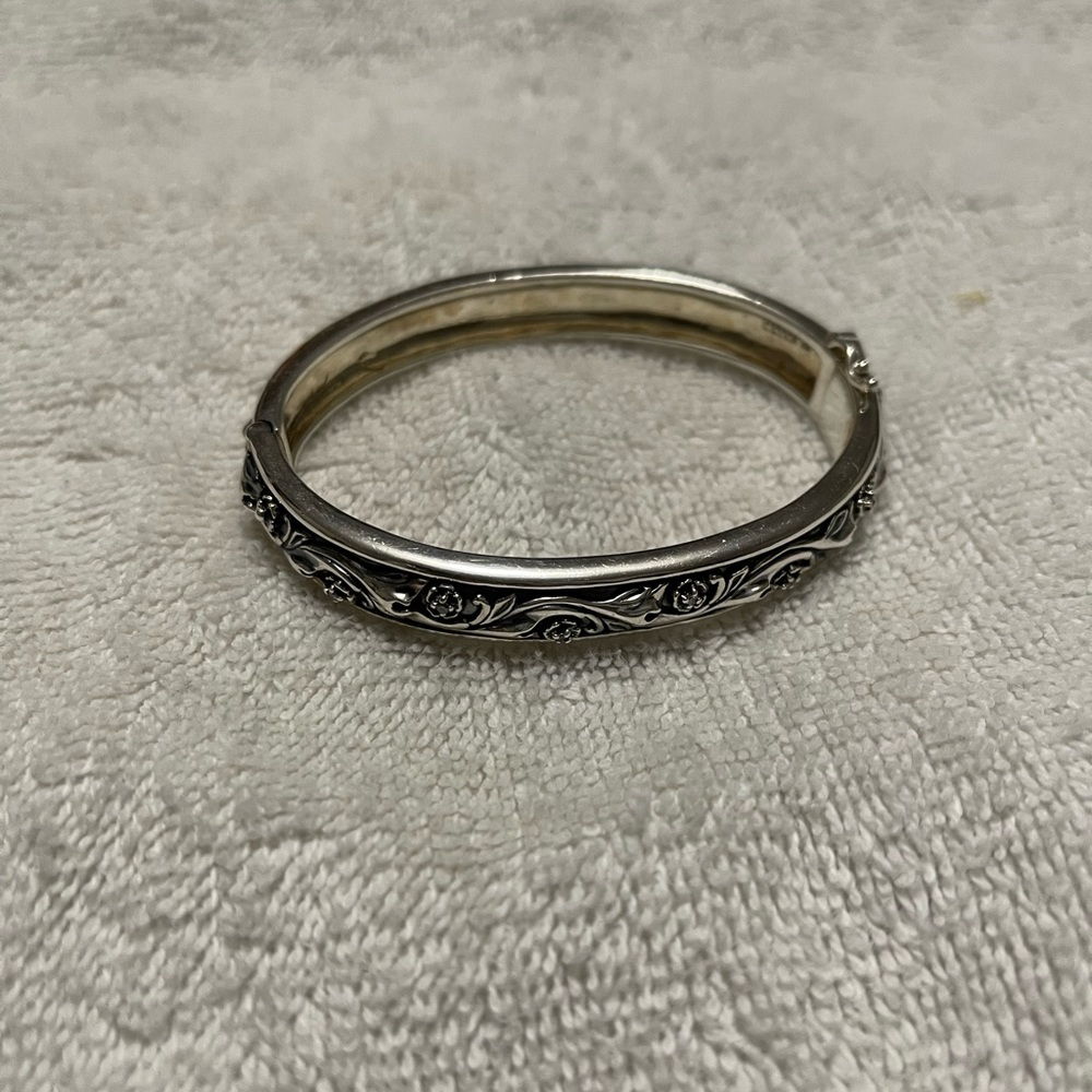 Lyric sterling silver & diamond bracelet